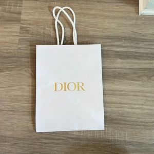 Dior shopping bag
